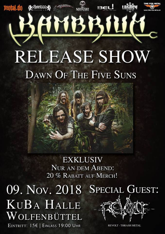 Official DAWN OF THE FIVE SUNS Release Show