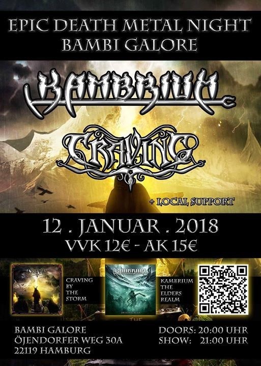 Epic Death Metal Night in Hamburg